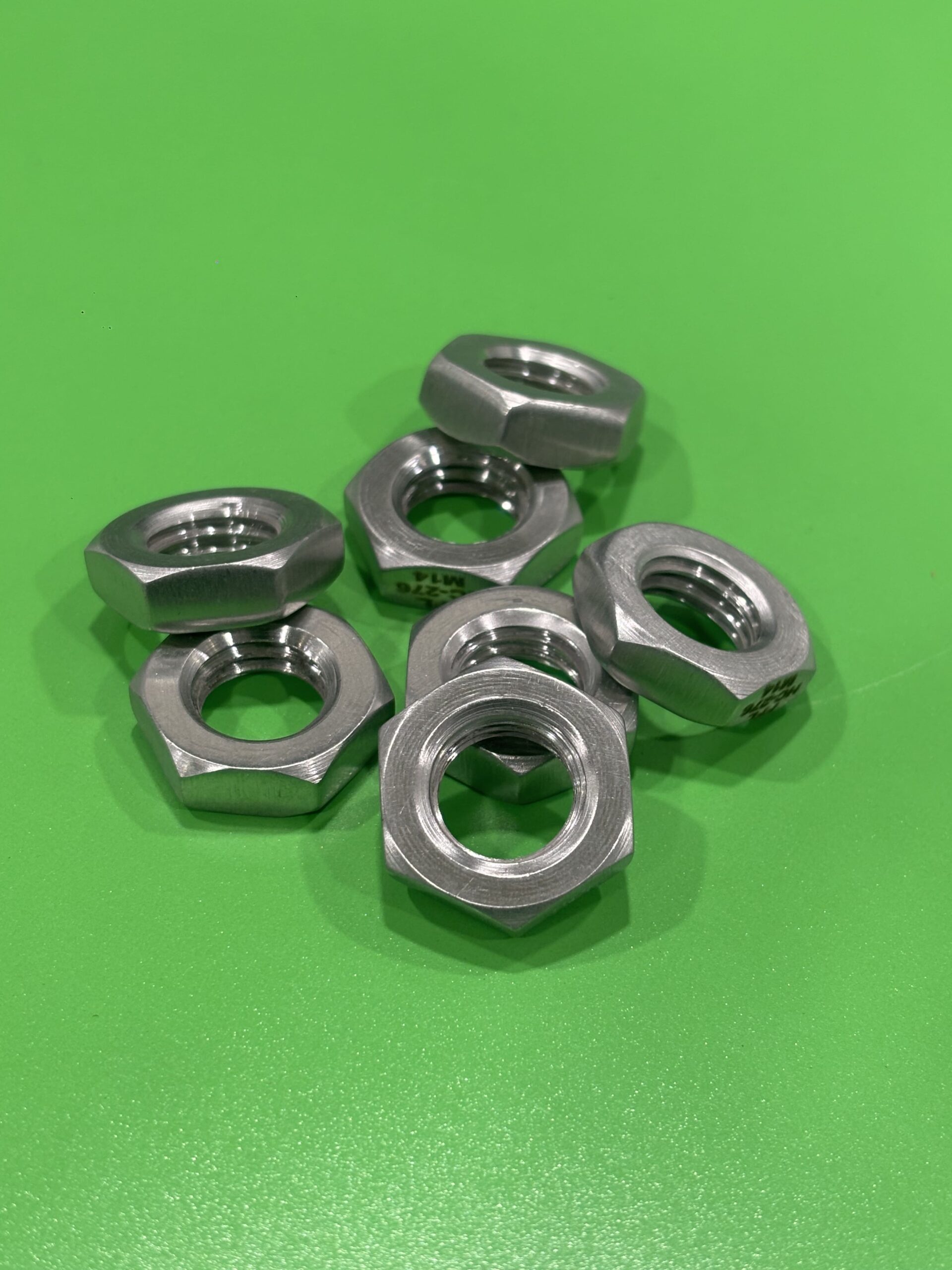 Hex Jam Nut Thin